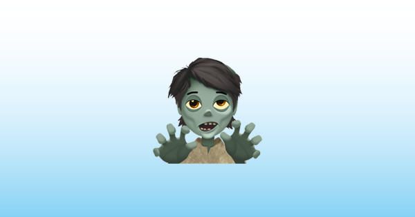 zombie emoji keyboard