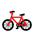 Bagaimana Bicycle emoji terlihat di Softbank.