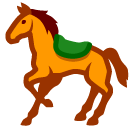 How Horse emoji looks on Softbank.