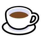 How Hot Beverage emoji looks on Softbank.