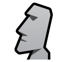 Easterisland Moai Landmark Freetoedit - Easter Island Head Stones Emoji,Moai  Emoji - free transparent emoji 