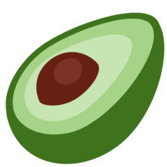 Come Avocado emoji appare su Twitter.