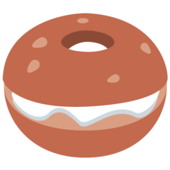 How Bagel emoji looks on Twitter.