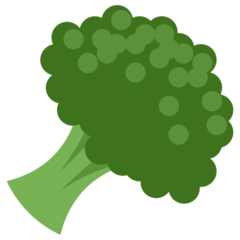 Hvordan Broccoli emoji ser ud på Twitter.