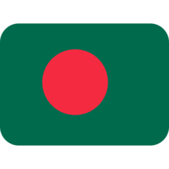 A quoi ressemblent les emoji Drapeau: Bangladesh sur Twitter.