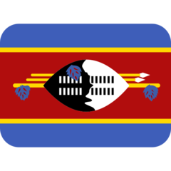 A quoi ressemblent les emoji Drapeau : Eswatini sur Twitter.