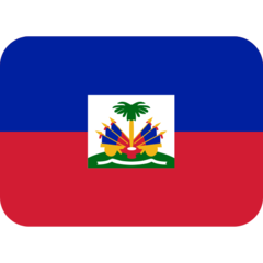 How Flag: Haiti emoji looks on Twitter.