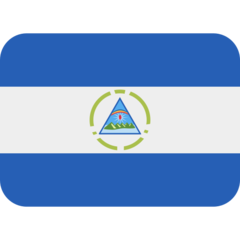 Cómo se ve el emoji Bandera: Nicaragua en Twitter.