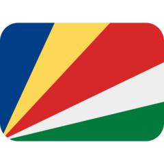 How Flag: Seychelles emoji looks on Twitter.