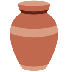 How Funeral Urn emoji looks on Twitter.