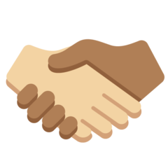 In iOS, the handshake emoji is the only skin-based emoji where you