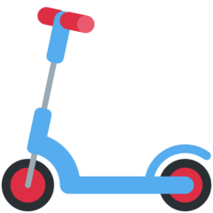 How Kick Scooter emoji looks on Twitter.