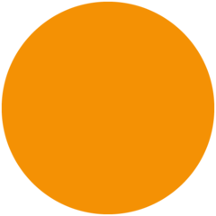 丸 の iphone オレンジ