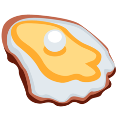 How Oyster emoji looks on Twitter.