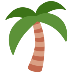 How Palm Tree emoji looks on Twitter.