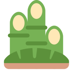 How Pine Decoration emoji looks on Twitter.