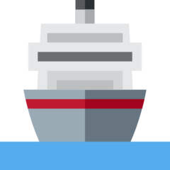 How Ship emoji looks on Twitter.