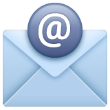 Biểu tượng cảm xúc Email trông như thế nào trên Whatsapp.