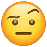 raised eyebrow emoji keyboard