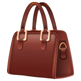 How Handbag emoji looks on Whatsapp.