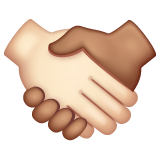 🫱🏿‍🫲🏻” meaning: handshake: dark skin tone, light skin tone Emoji