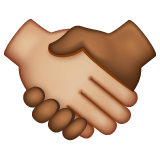 🫱🏻‍🫲🏾 Handshake: Light Skin Tone, Medium-Dark Skin Tone on Google Noto  Color Emoji 15.0