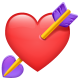 Cora o Com Flecha Emoji 