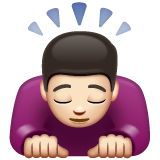 🙇 Bowing emojis 🙇🏻🙇🏼🙇🏽🙇🏾🙇🏿🙇‍♂️🙇‍♀️