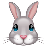 Cara de conejo Emoji 🐰