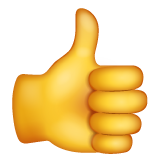 thumbs up emoji meme png